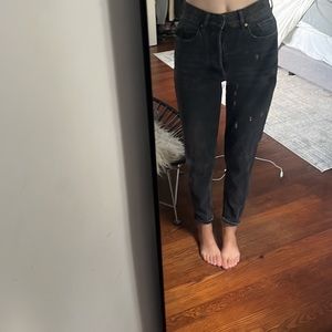 Pacsun black straight leg jeans